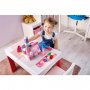 Detská sada stolček a stolička Multifun pink
