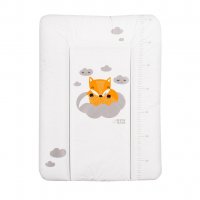 Prebaľovacia podložka mäkká New Baby Líška biela 70x50cm