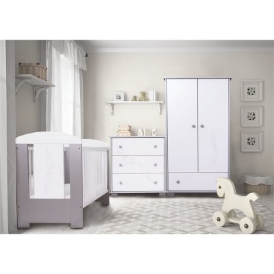 Detská skriňa Drewex Žirafa prírodná