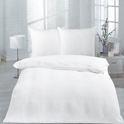 Krepové návliečky BIELE