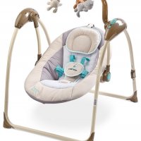Detská hojdačka CARETERO LOOP beige