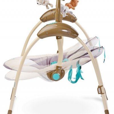 Detská hojdačka CARETERO LOOP beige