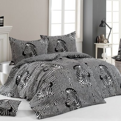 Bavlnené posteľné obliečky Zebry Matějovský