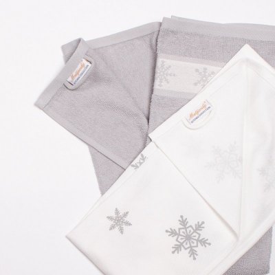 Kuchynské utierky Froté Holy šedé