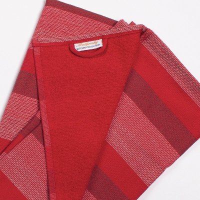 Kuchynské utierky Froté Colin červené