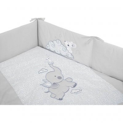 5-dielne posteľné obliečky Belisima Friends 90/120 tyrkysové