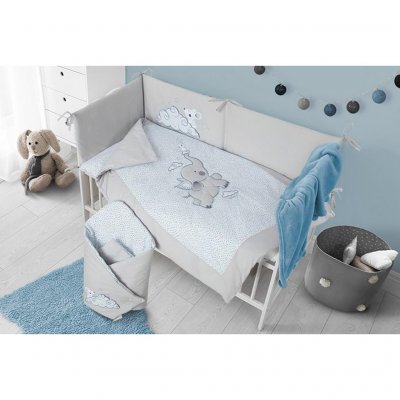 5-dielne posteľné obliečky Belisima Friends 90/120 tyrkysové