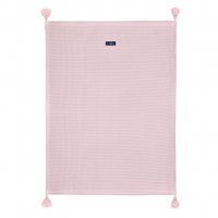 Detská deka vafle Womar 75x100 ružová