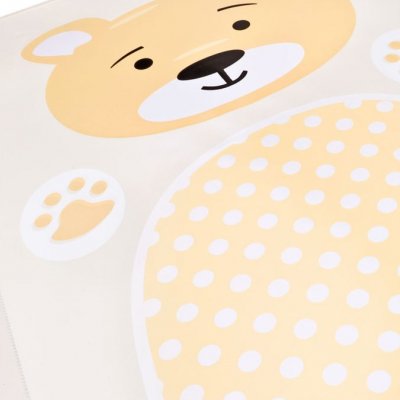 Prebaľovacia podložka Sensillo Medvedík bežový