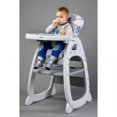 Jedálenská stolička CARETERO HOMEE grey