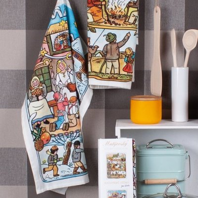 Kuchynské utierky Jeseň a Zima