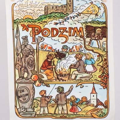 Kuchynské utierky Jeseň a Zima