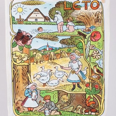 Kuchynské utierky Jar a Leto