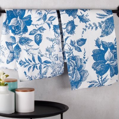 Kuchynské utierky Modrotlač