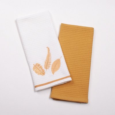 Kuchynská utierka vaflová Gold