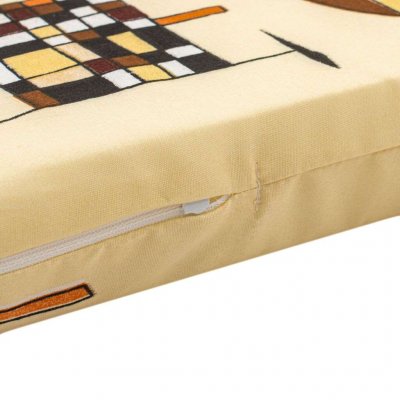 Detský penový matrac New Baby 120x60 žltý - rôzne obrázky