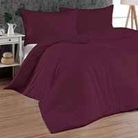 Bambusové obliečky Luna slivková