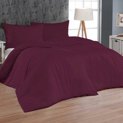 Bambusové obliečky Luna slivková