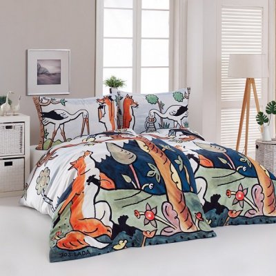 Posteľné obliečky Bajky Josef Lada