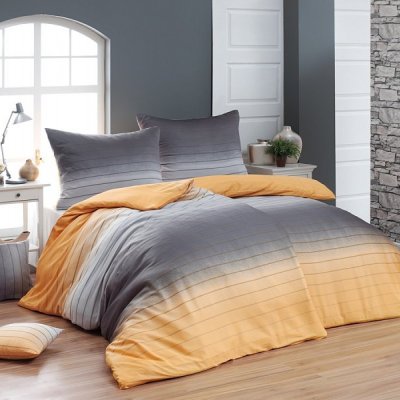 Bavlnené posteľné obliečky Melina Gold Matějovský