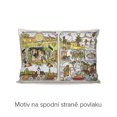 Návlek Josef Lada Štyri ročné obdobia