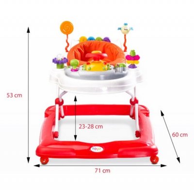 Detské chodítko Toyz Stepp red