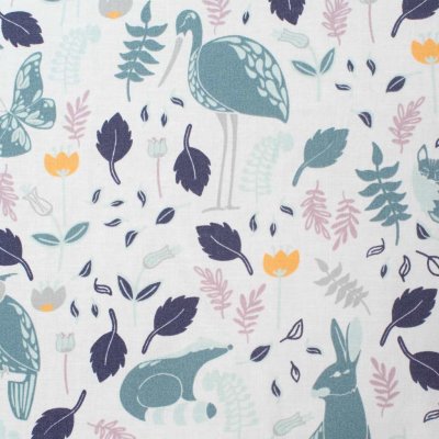 Klasická šnurovacia zavinovačka New Baby Vafle fialová králičky