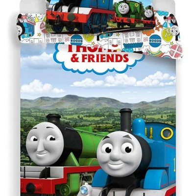 Detské obliečky Mašinka Tomáš Funny 02