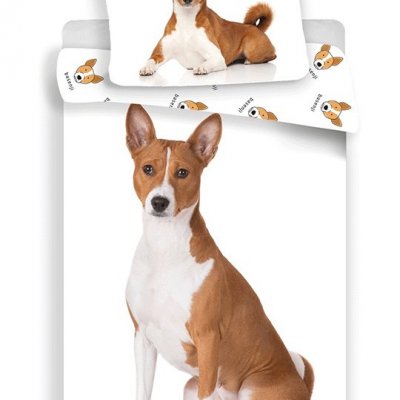 Posteľné obliečky Basenji