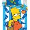 Posteľné obliečky Simpsons Bart skater