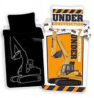 Detské obliečky Báger SVIETIACI EFEKT