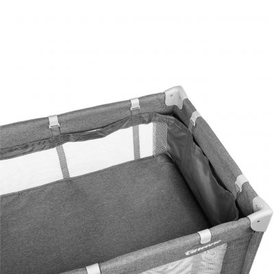 Cestovná postieľka CARETERO Basic Plus 2017 graphite