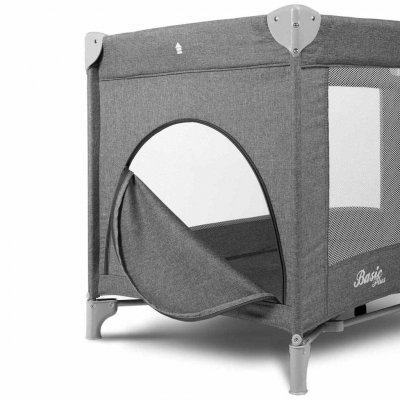 Cestovná postieľka CARETERO Basic Plus 2017 graphite