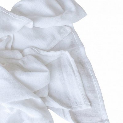 Bambusové plienky biele