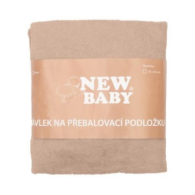 Návlek na prebaľovaciu podložku New Baby 50x70 béžový