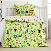 Návliečky do postieľky Krtko na lúke baby