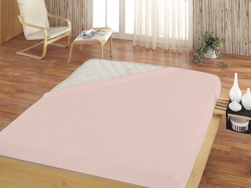 PRESTIERADLO JERSEY S ELASTANOM Pudrová