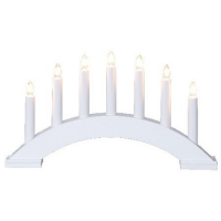 Okenný svietnik vnútorný BEA biely, Star trading