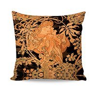 Návlek Ženy s kvetinami Alfons Mucha