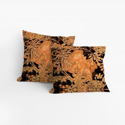 Návlek Ženy s kvetinami Alfons Mucha