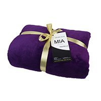Deka Mia tmavo fialová