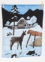 Kuchynské utierky Srnka a zajac Josef Lada