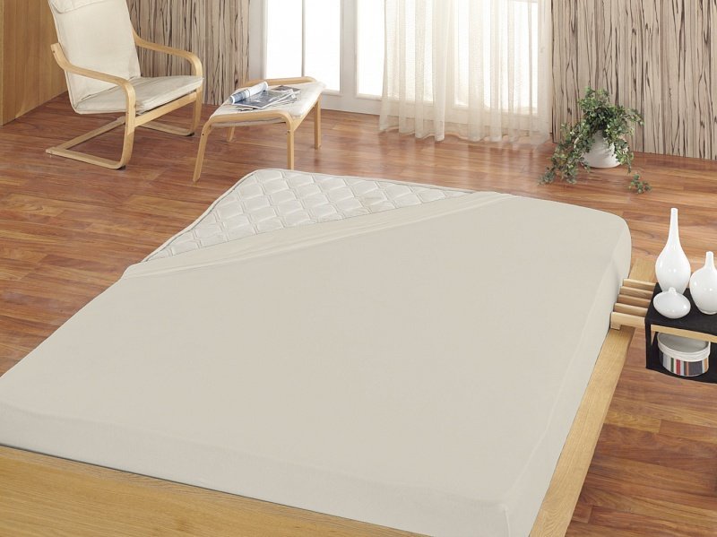 Prestieradlo jersey s elastánom Natur