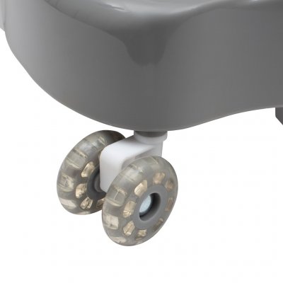 Detské chodítko s hojdačkou a siikónovými kolieskami Baby Mix ružové