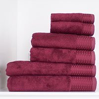 Bambusový uterák Panama vínová