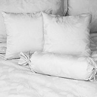 Damaškové obliečky Oprah biela Horváth