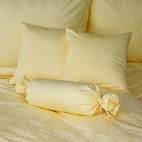 Damaškové obliečky Tiana žltá Horváth