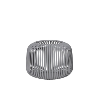 Lampáš - ocelovo šedá, P.13,5 cm, V.10 cm, Blomus