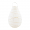 Lampáš papierový DROP biela 30cm , House Doctor
