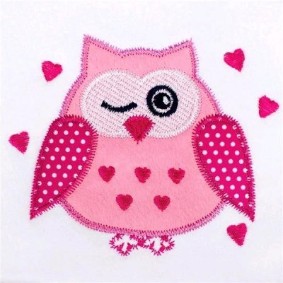 Detská osuška 80x80 Akuku tyrkysová so sovou